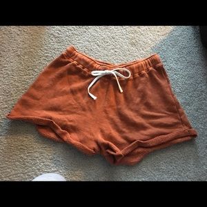 Urban Outfitters Orange Shorts